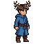 Hero wearing Crown of Antlers