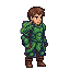 Hero wearing Dragonscale Plate