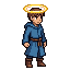Hero wearing Halo of Dawn