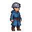 Hero wearing Iron Helm