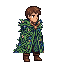 Hero wearing Mantle of the Wild God
