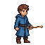 Hero wearing Oak Wand