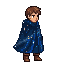 Hero wearing Robes of the Cosmos