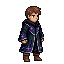 Hero wearing Shroud of Night