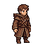 Hero wearing Traveler's Robe