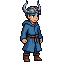 Hero wearing Warlord Helm