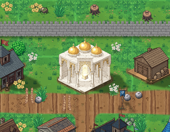 celestial hall in the village