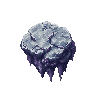 floating rock